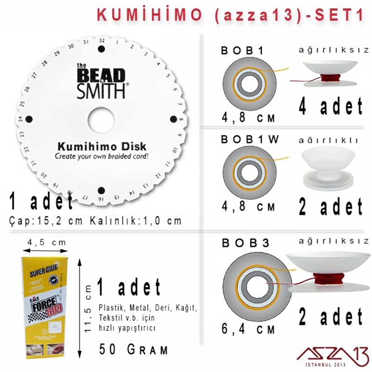 Kumihimo (azza13) SET-1