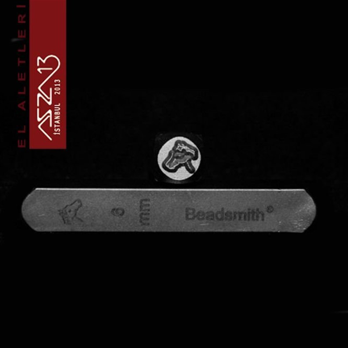 6 mm At Figürlü Metal Damga