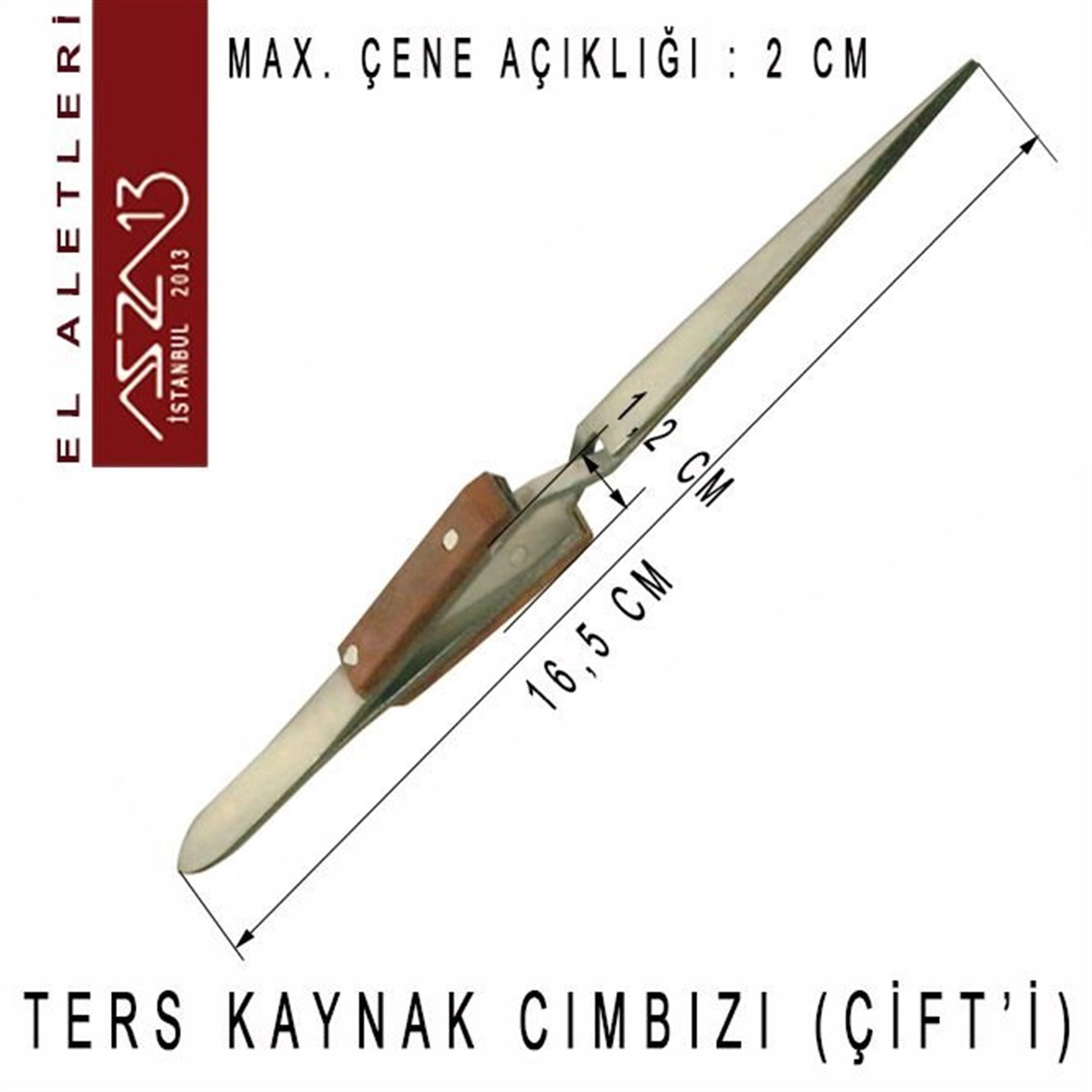 Ters Kaynak Cımbızı / Paket İçeriği 1 Adet
