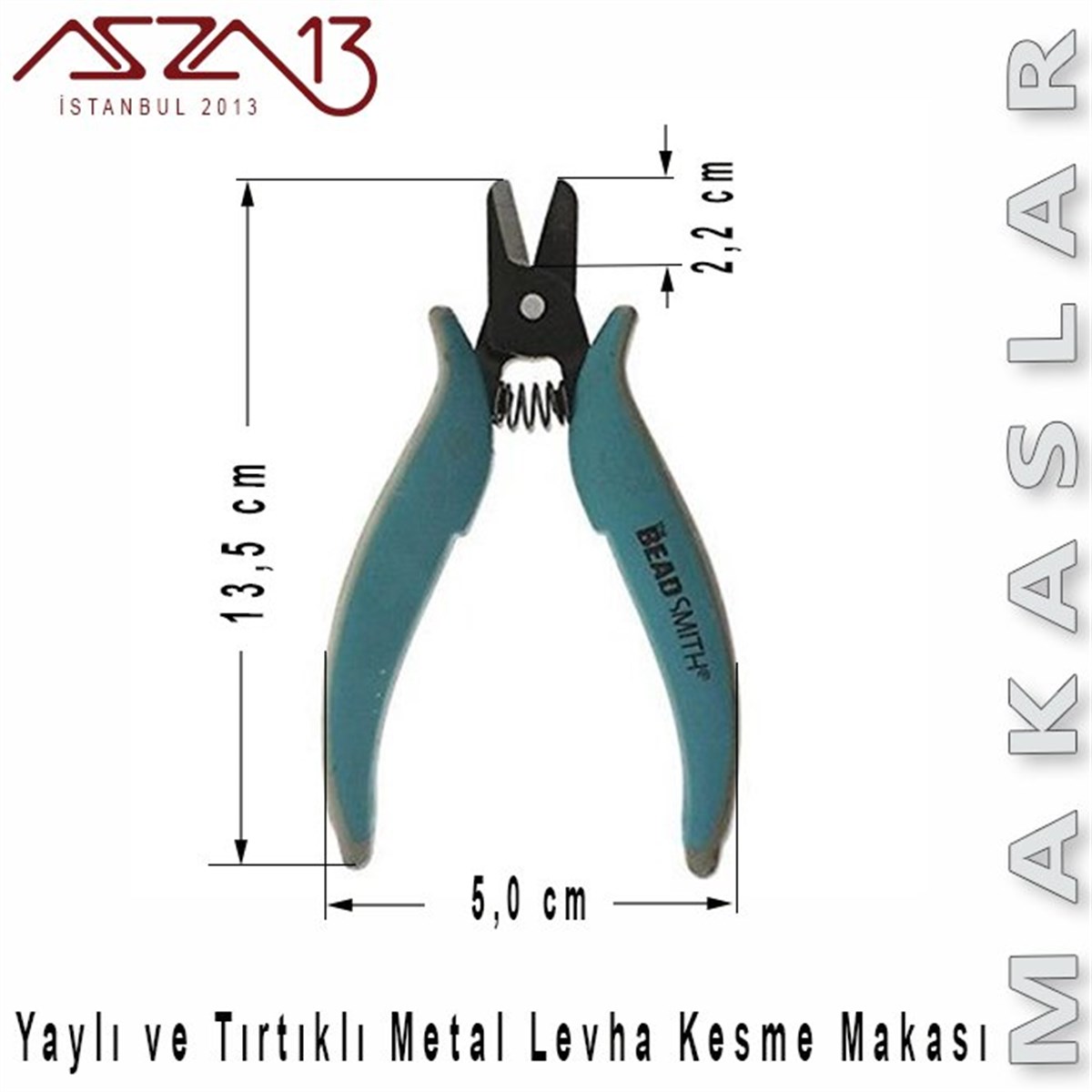 Metal Kesme Makası (0,52 mm Kalınlığa Kadar)