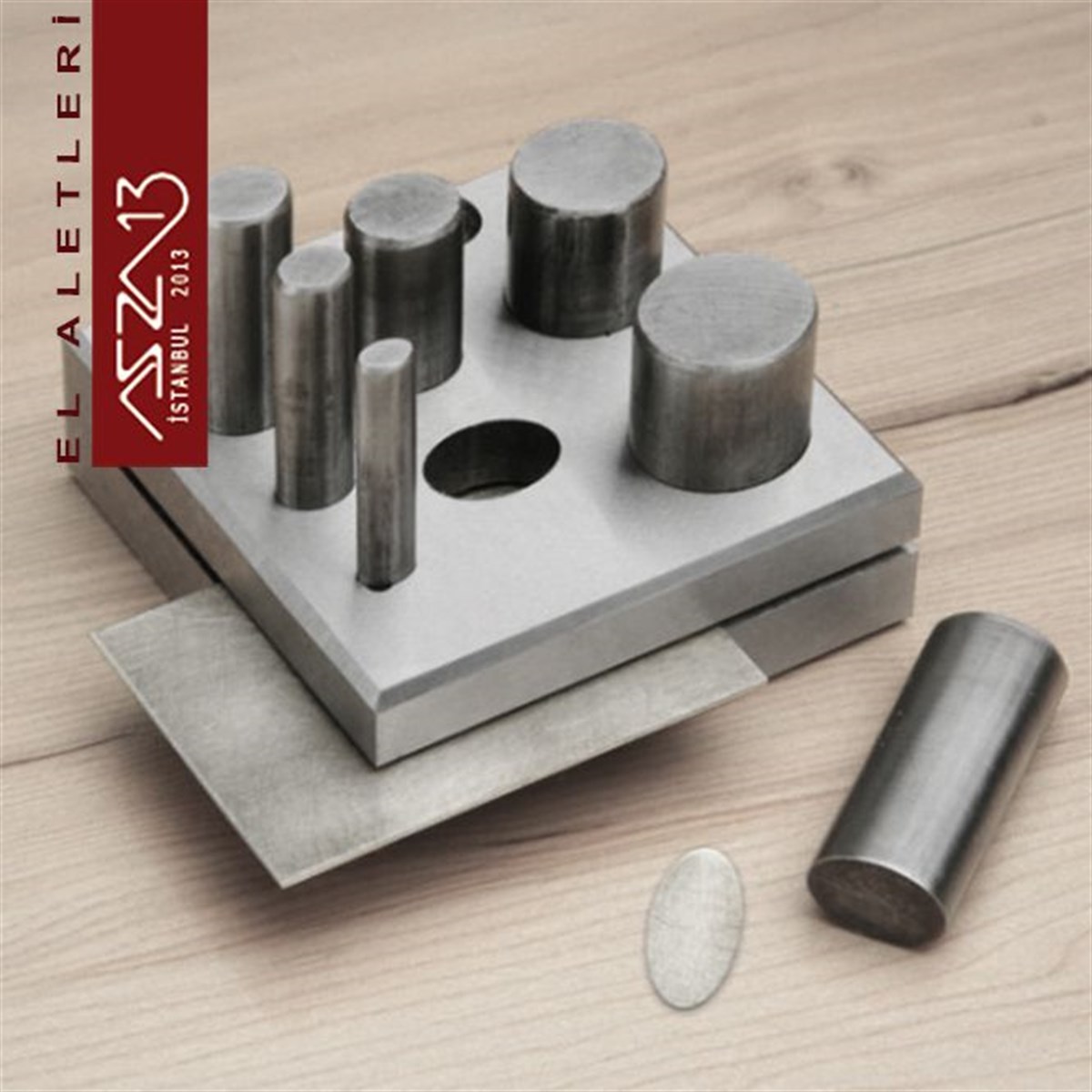 Oval 6x4 mmden 18x16 mmye, Kadar 7 Değişik Ölçüde Disk Kesici