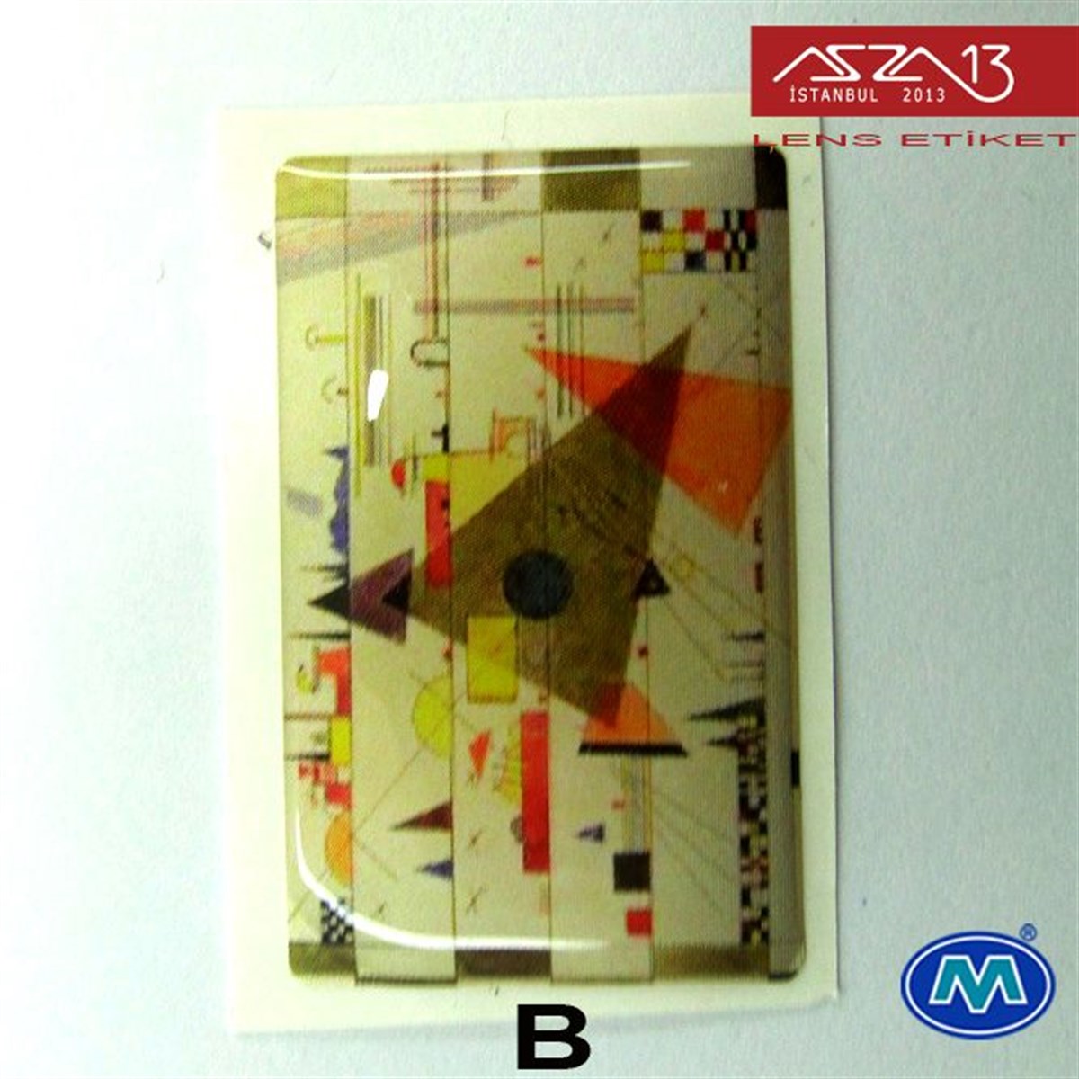 Kendinden Yapışkanlı 25 mm x 39 mm Dikdörtgen Epoxy Etiket (Modes) / Paket İçeriği 2 Adet