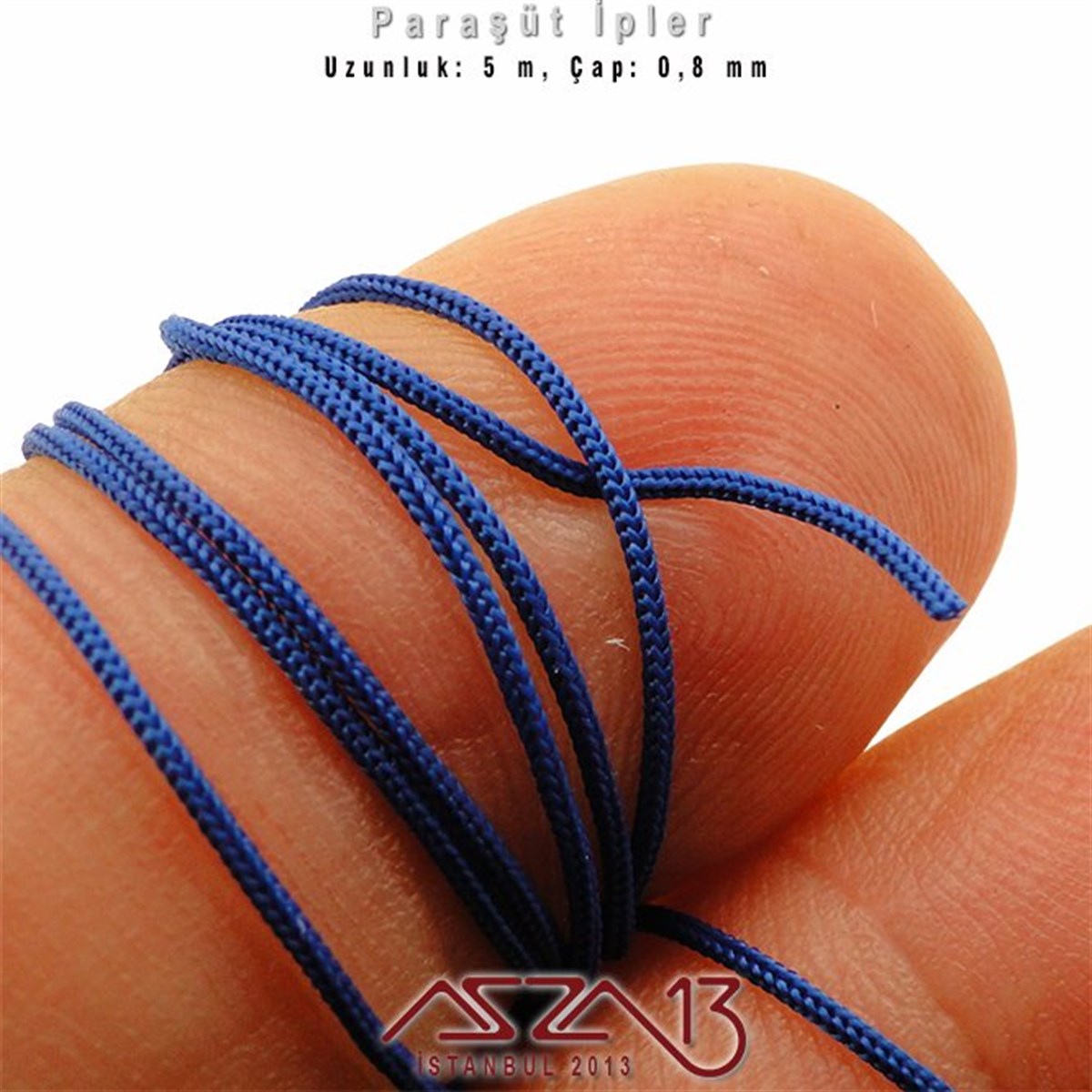 Royal Mavi 0,8 mm Kalınlıkta Paraşüt İpi / 5 Metre