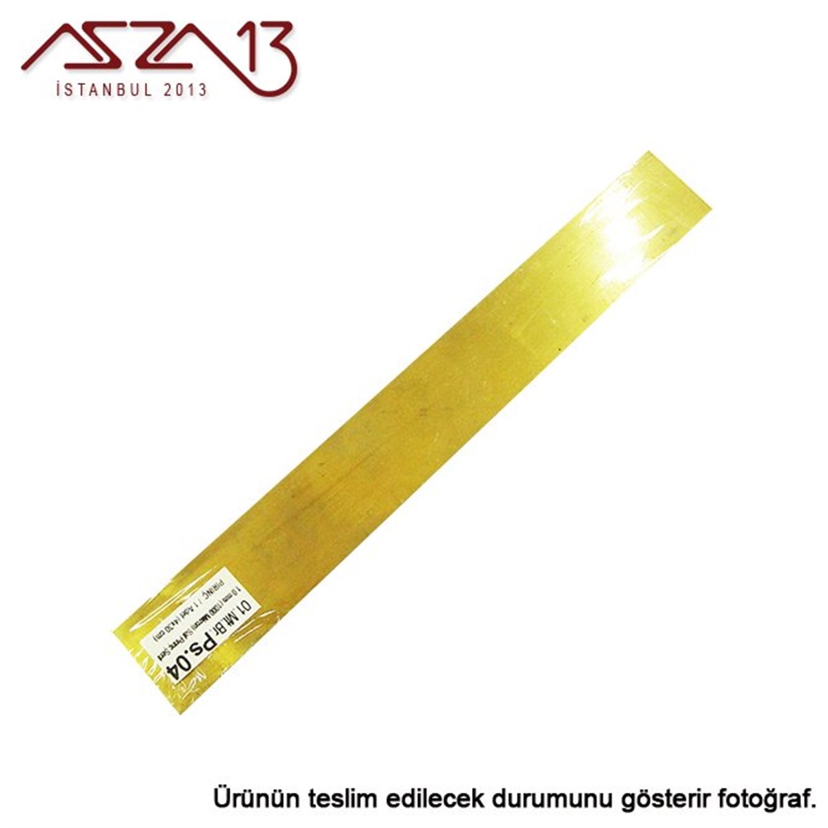 1.0 mm Pirinç Şerit (40 mm x 300 mm)