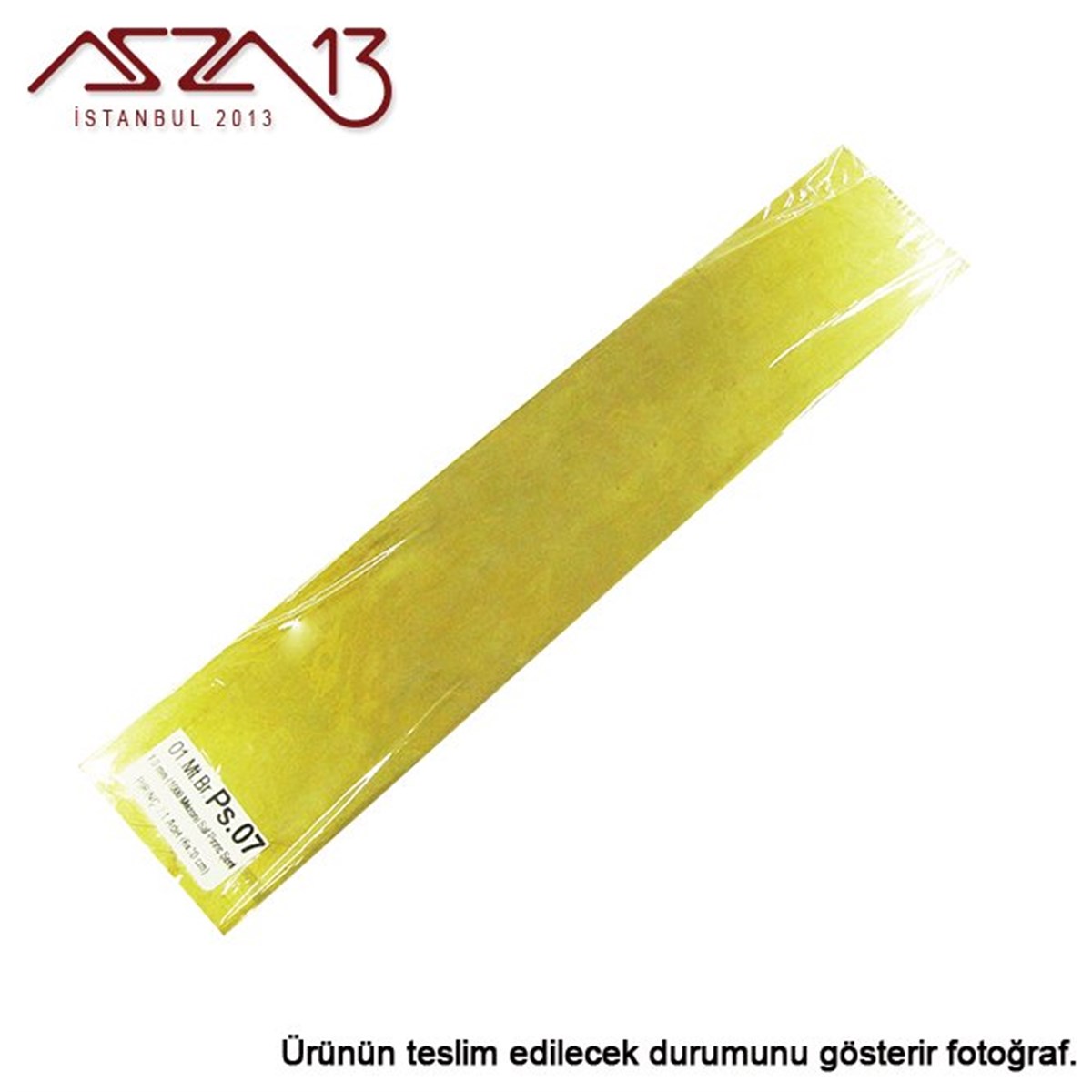 1.0 mm Pirinç Şerit (60 mm x 300 mm)