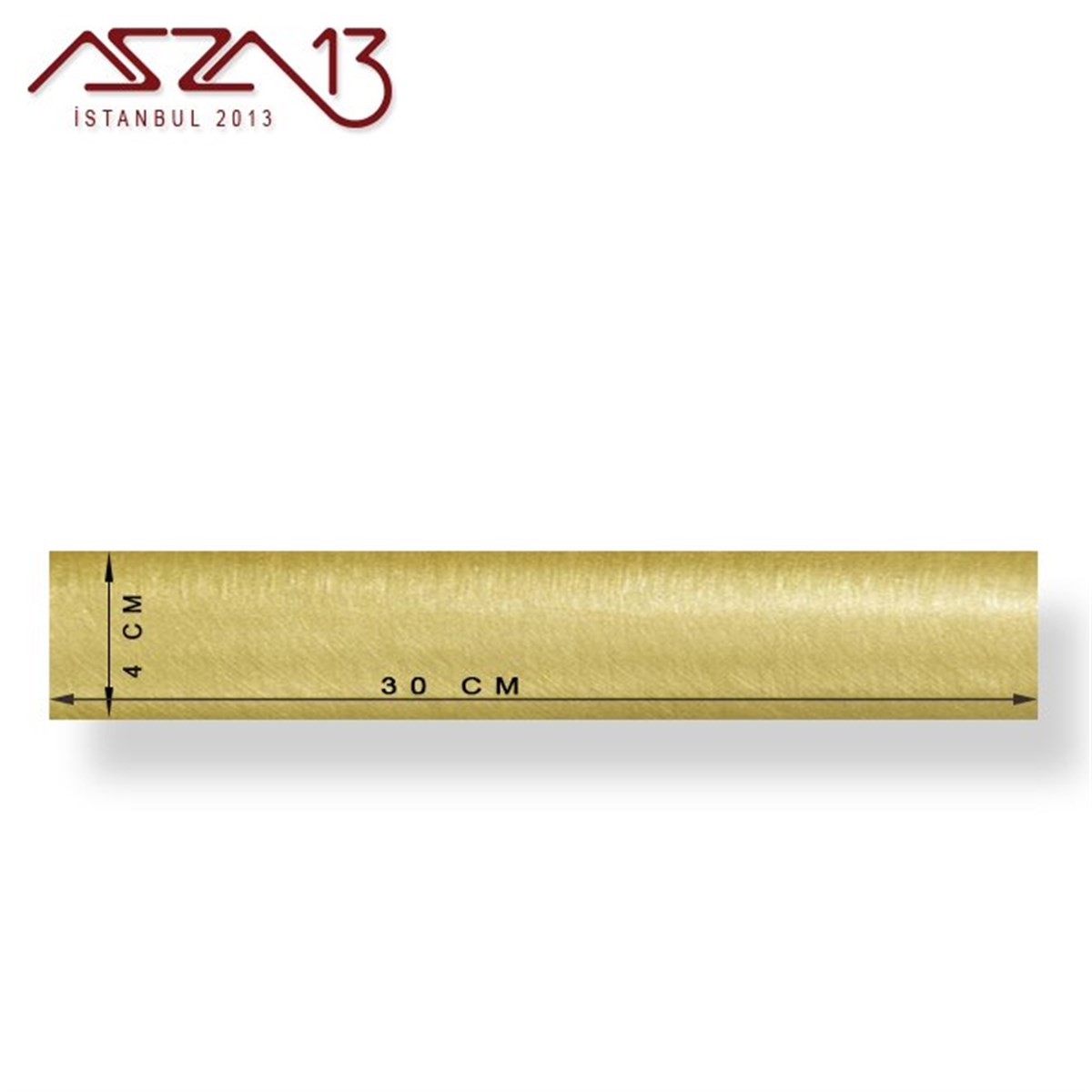 1.0 mm Pirinç Şerit (40 mm x 300 mm)