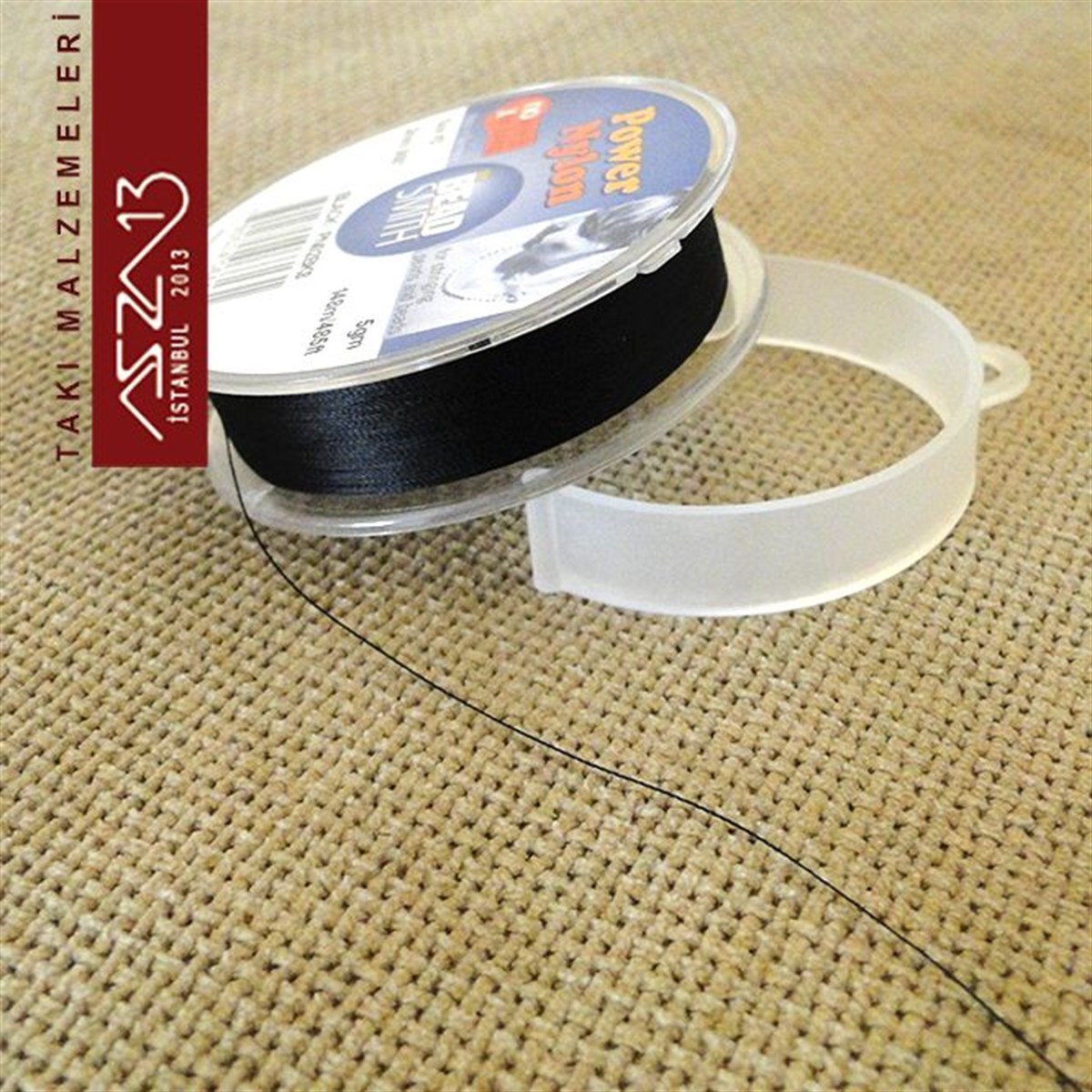 0,2 mm Power Nylon Fiber İplik / Siyah