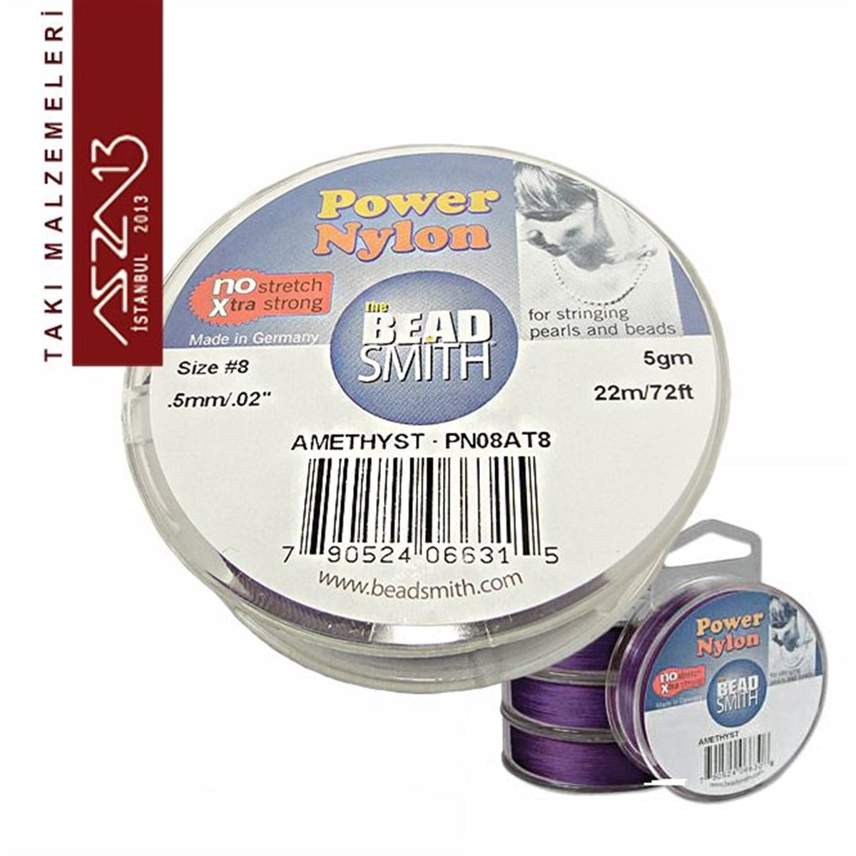 0,5 mm Power Nylon Fiber İplik / Ametis