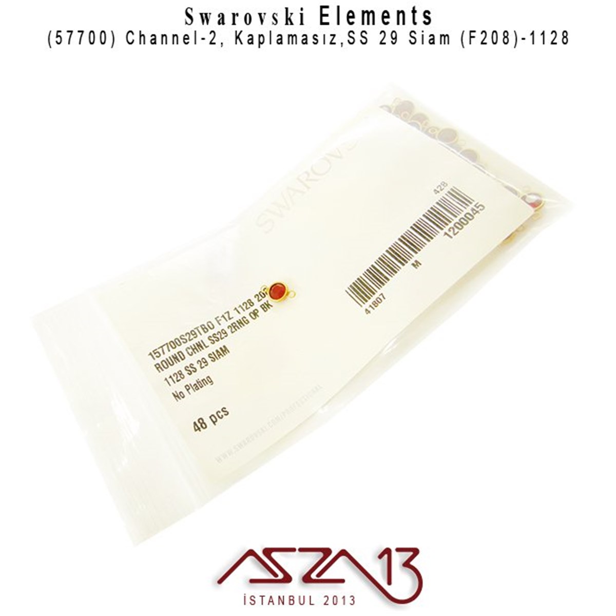 57700 F208 1128 (Siam) SS 29 No Plated Linked / 1 Adet