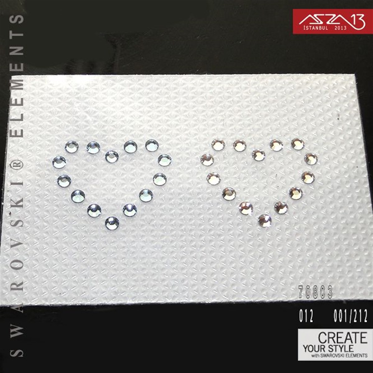 70803 012 001/212 (Crystal/Aqua) Crystal Tattoo (Vücut Dövmesi)