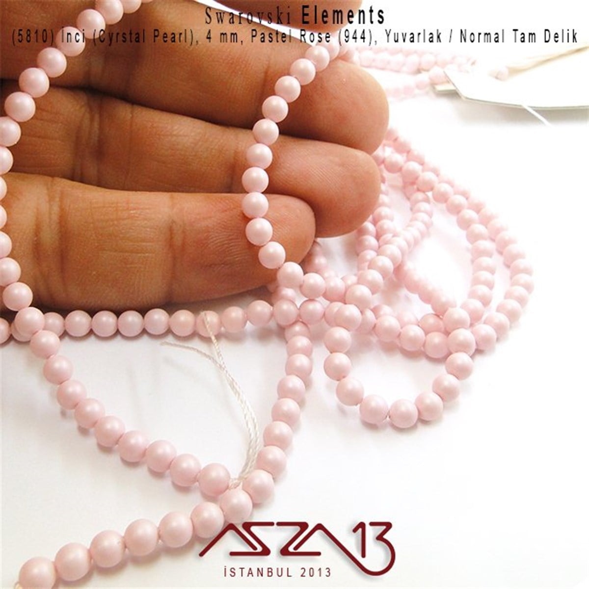 5810-944 Crystal Pastel Rose Pearl 4 mm (İnci) / 50 Adet
