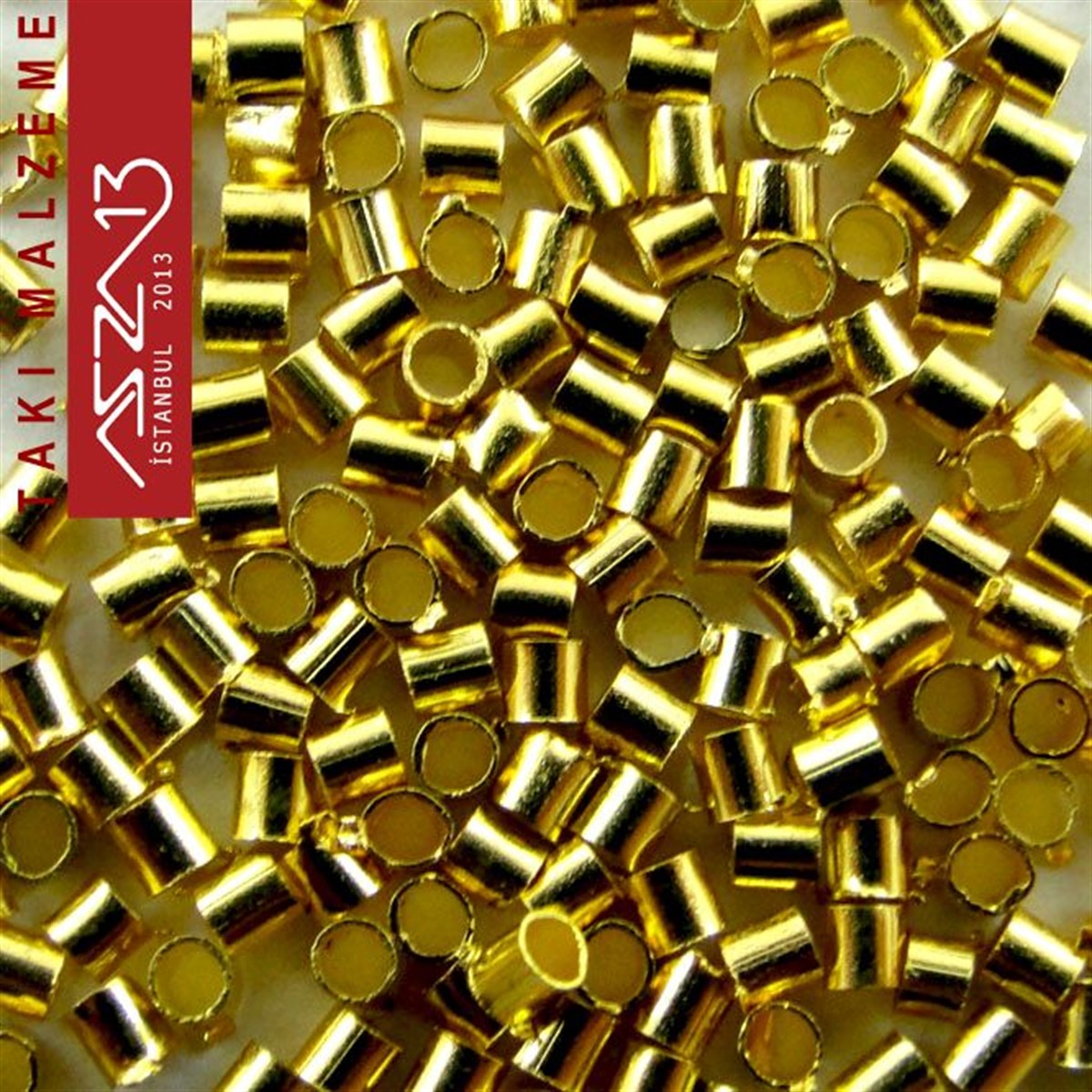 Altın Kaplamalı 1,5 mm Kapalı Boru Bit / Paket İçeriği 5 Gr