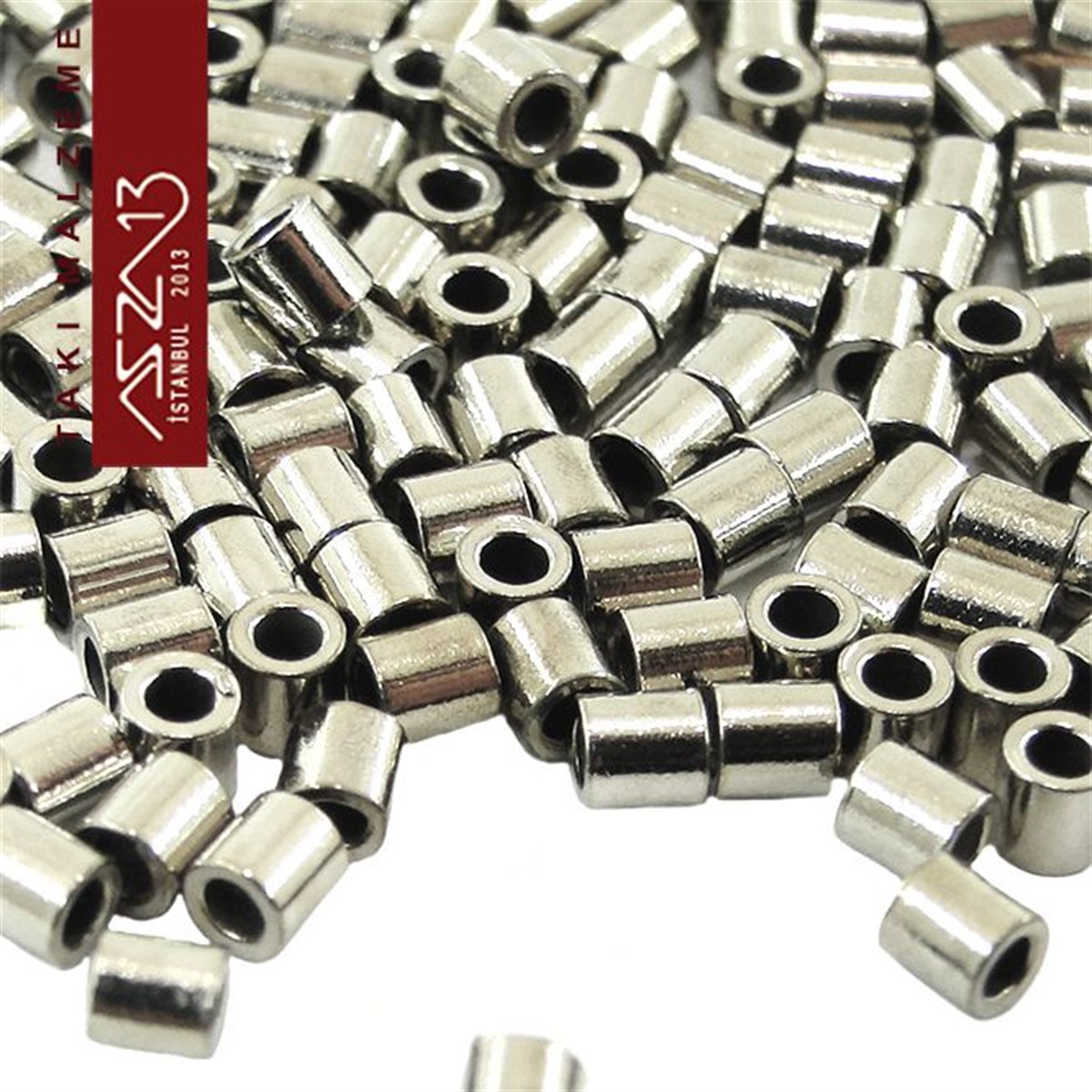 Nikel Kaplamalı 2 mm Kapalı Kalın Boru Bit / Paket İçeriği 10 Gr