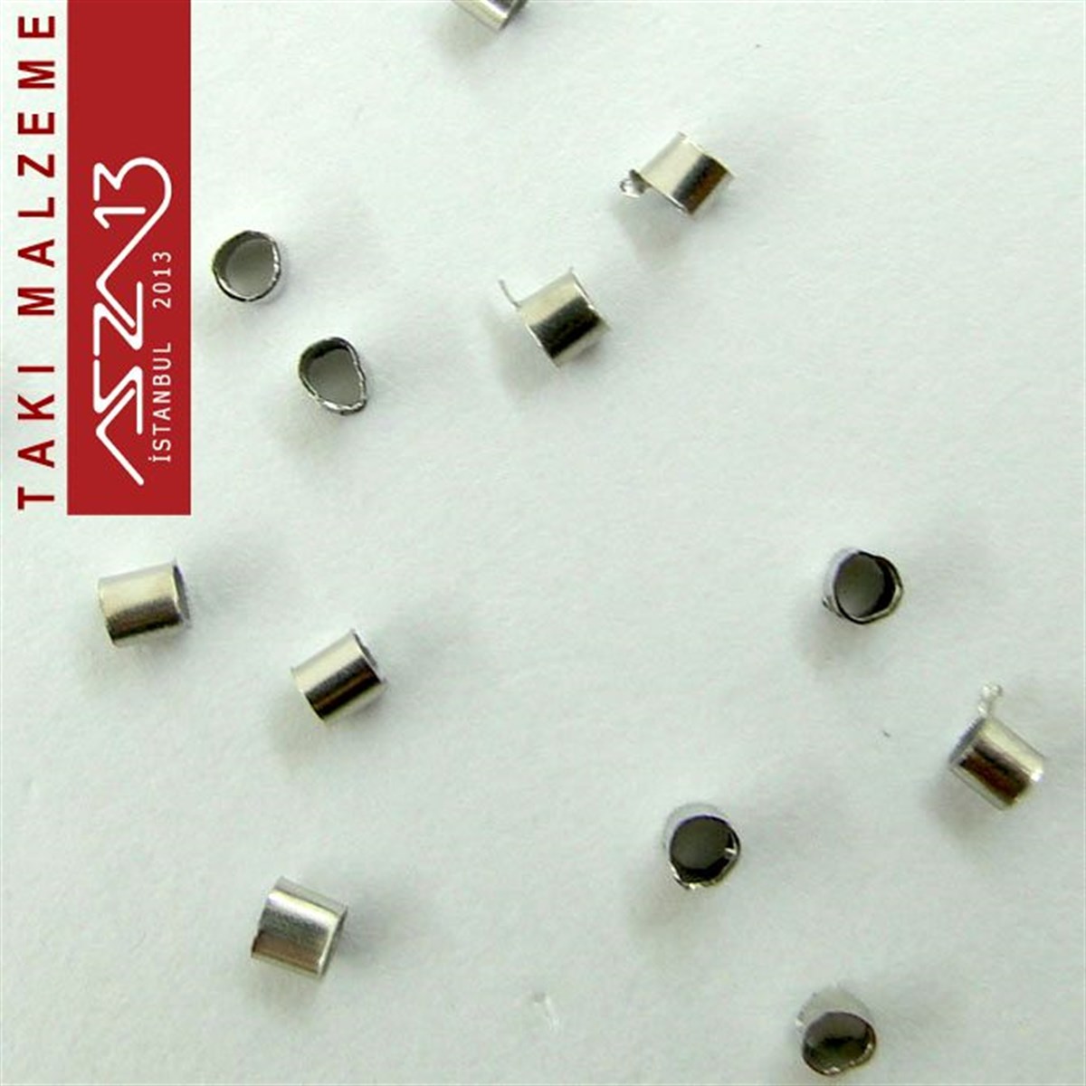 Nikel Kaplamalı 2 mm Kapalı Boru Bit / Paket İçeriği 5 Gr