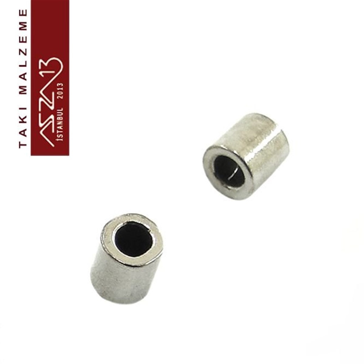 Nikel Kaplamalı 2 mm Kapalı Kalın Boru Bit / Paket İçeriği 10 Gr