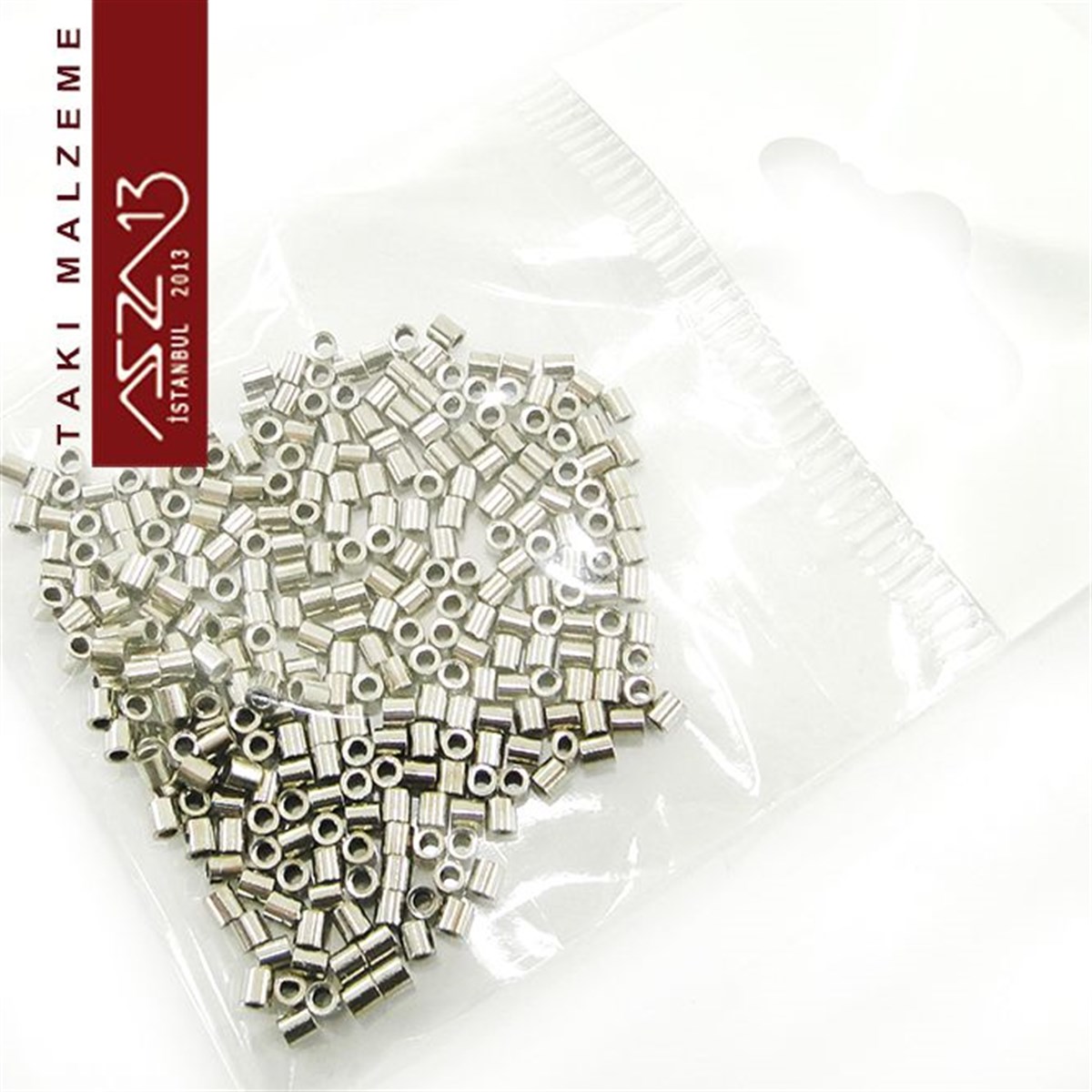 Nikel Kaplamalı 2 mm Kapalı Kalın Boru Bit / Paket İçeriği 10 Gr