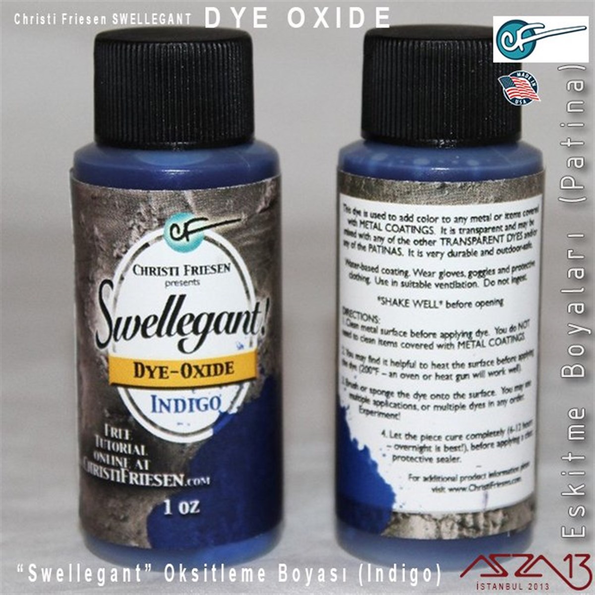 Swellegant Indigo Oksitleme Boyası (Dye-Oxide)
