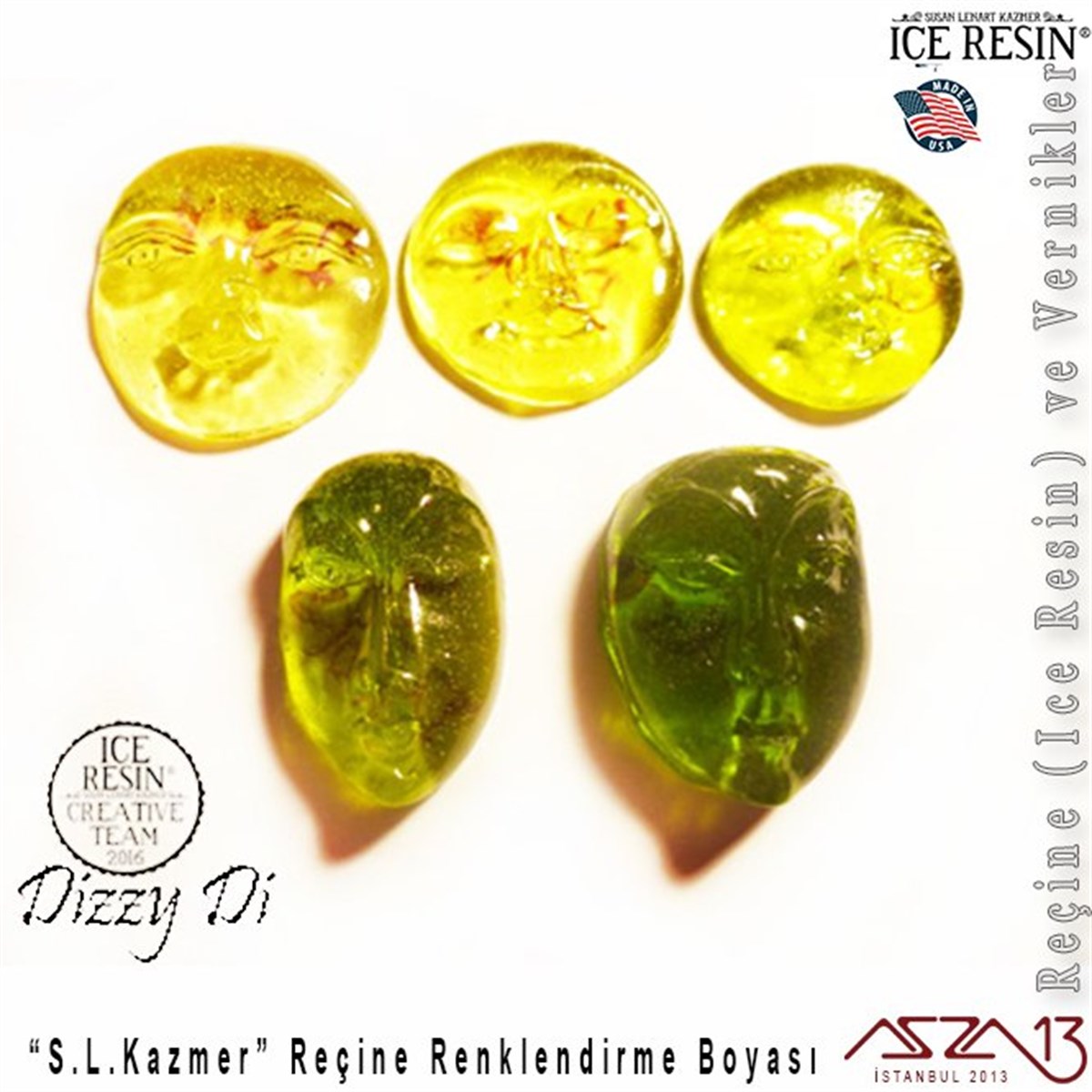 S. L. Kazmer  Reçine Mürekkebi (Beryl)