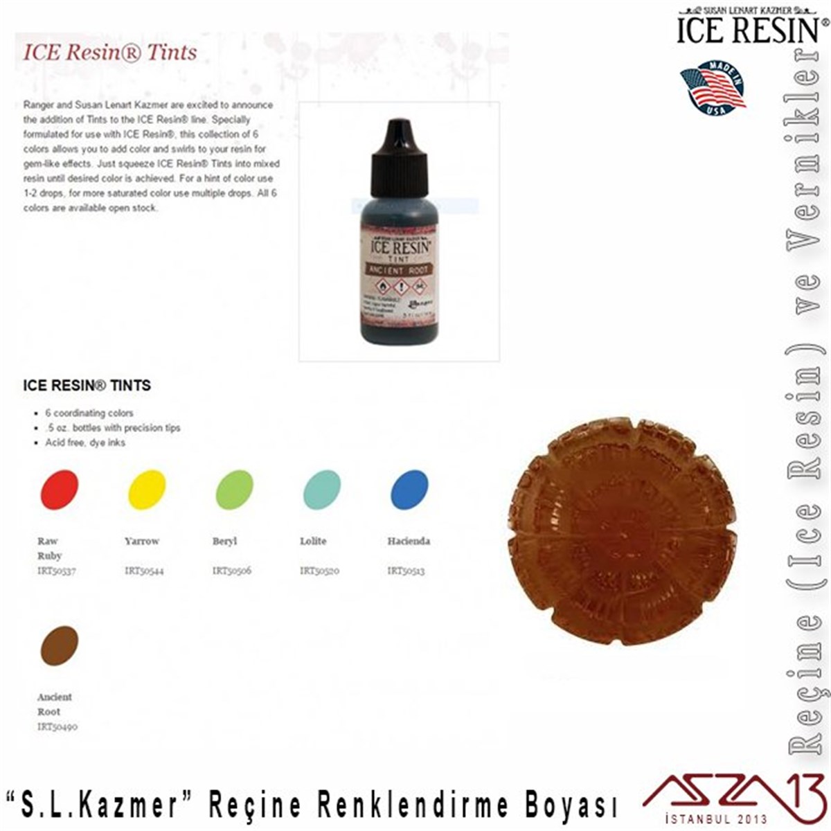 S. L. Kazmer  Reçine Mürekkebi (Ancient Root)