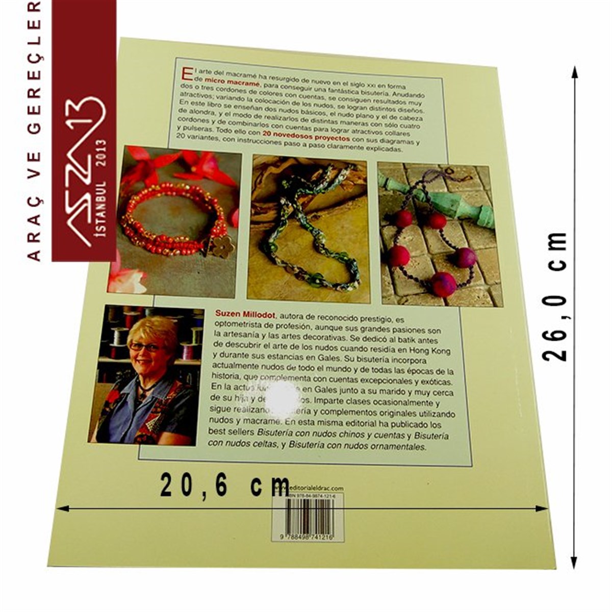 Makrome Takı Yapımı İspanyolca Resimli Kitap
