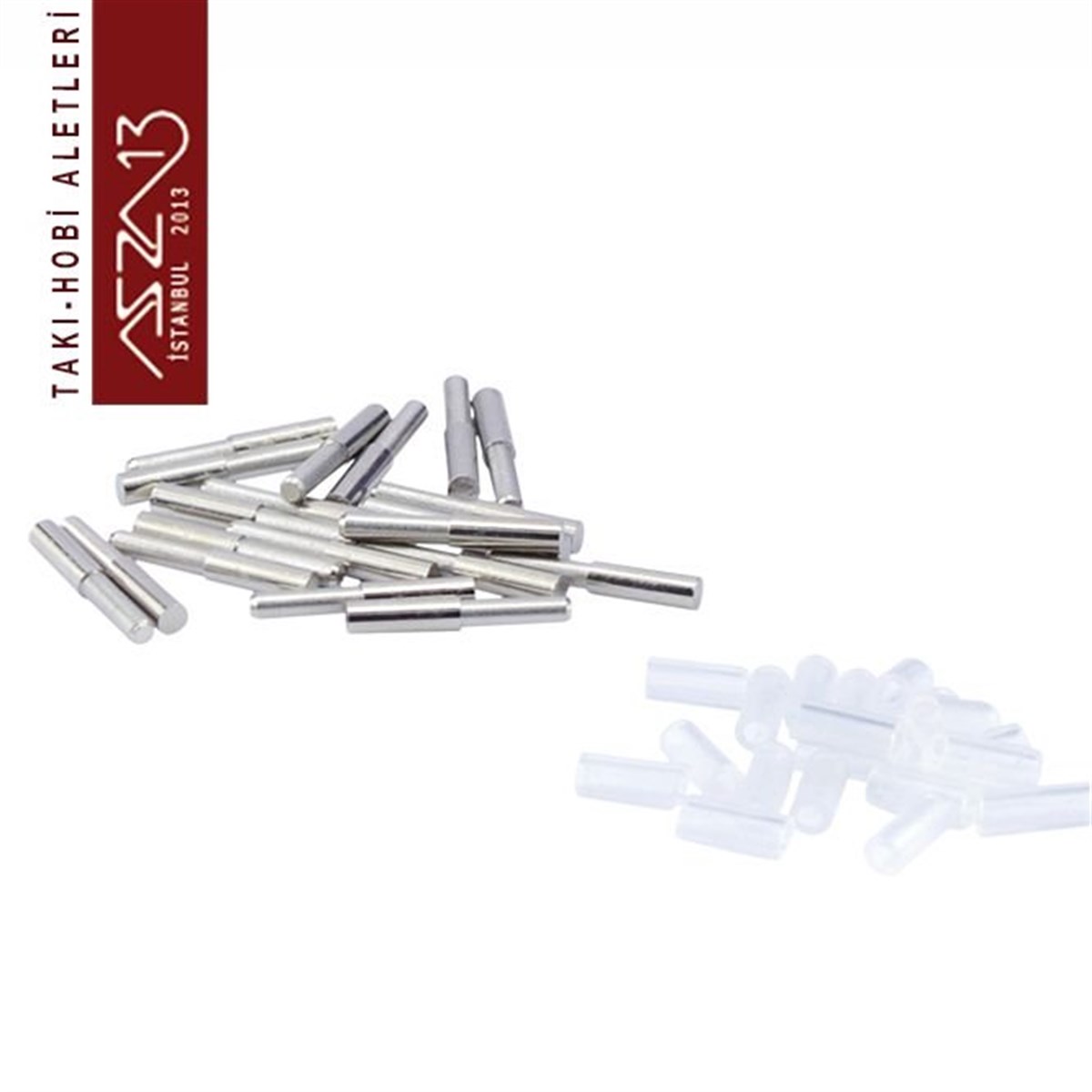 30 Adet Metal Pin (3D Bileklik Yapım Aleti İçin)