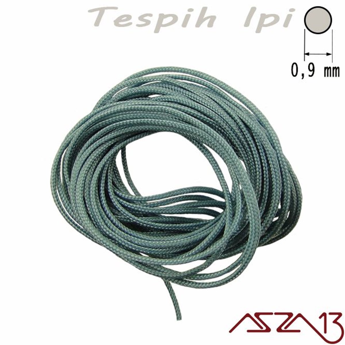 Duman Mavi 0,9 mm Tespih İpi / Paket İçeriği 3 m