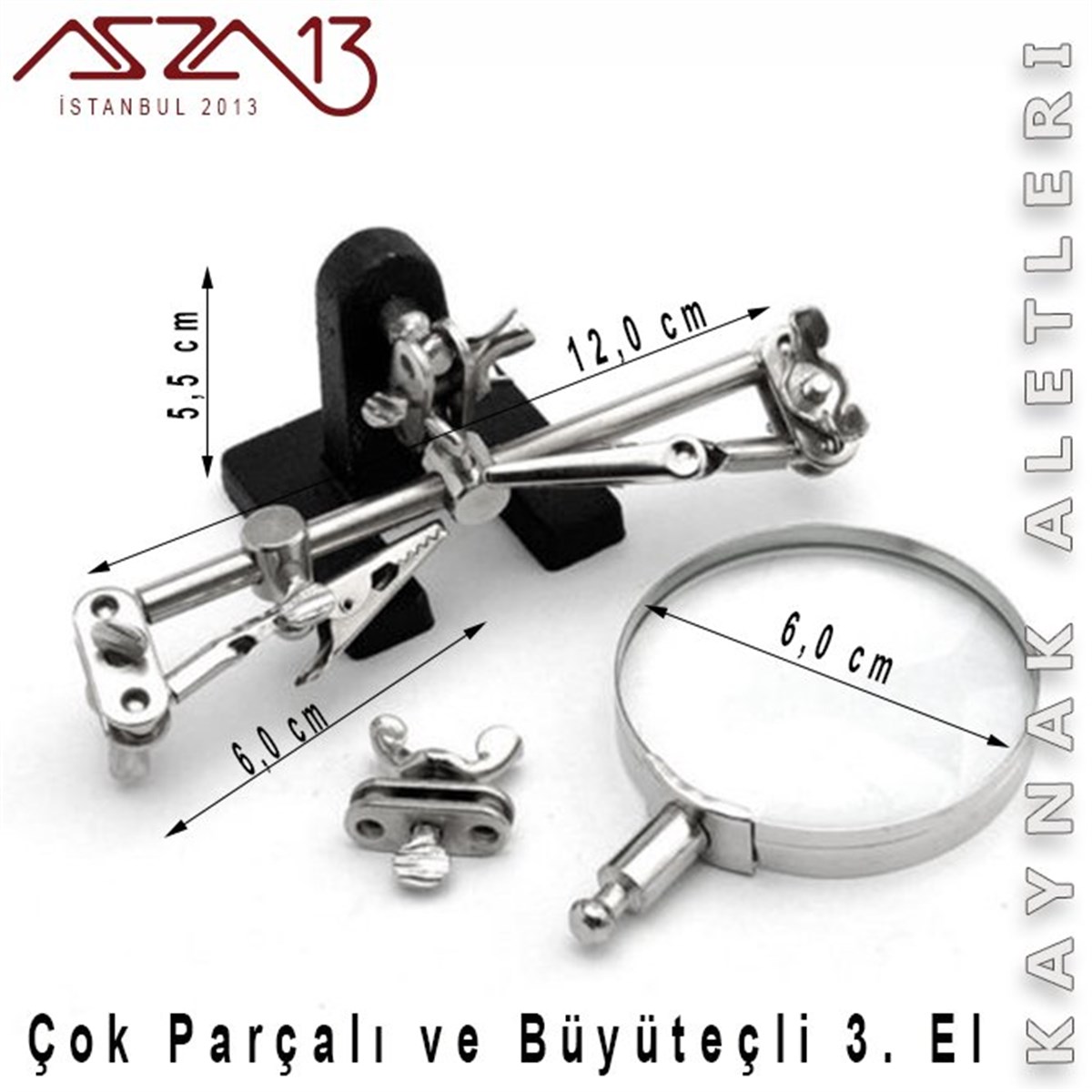 Büyüteçli Çok Mafsallı 3. El
