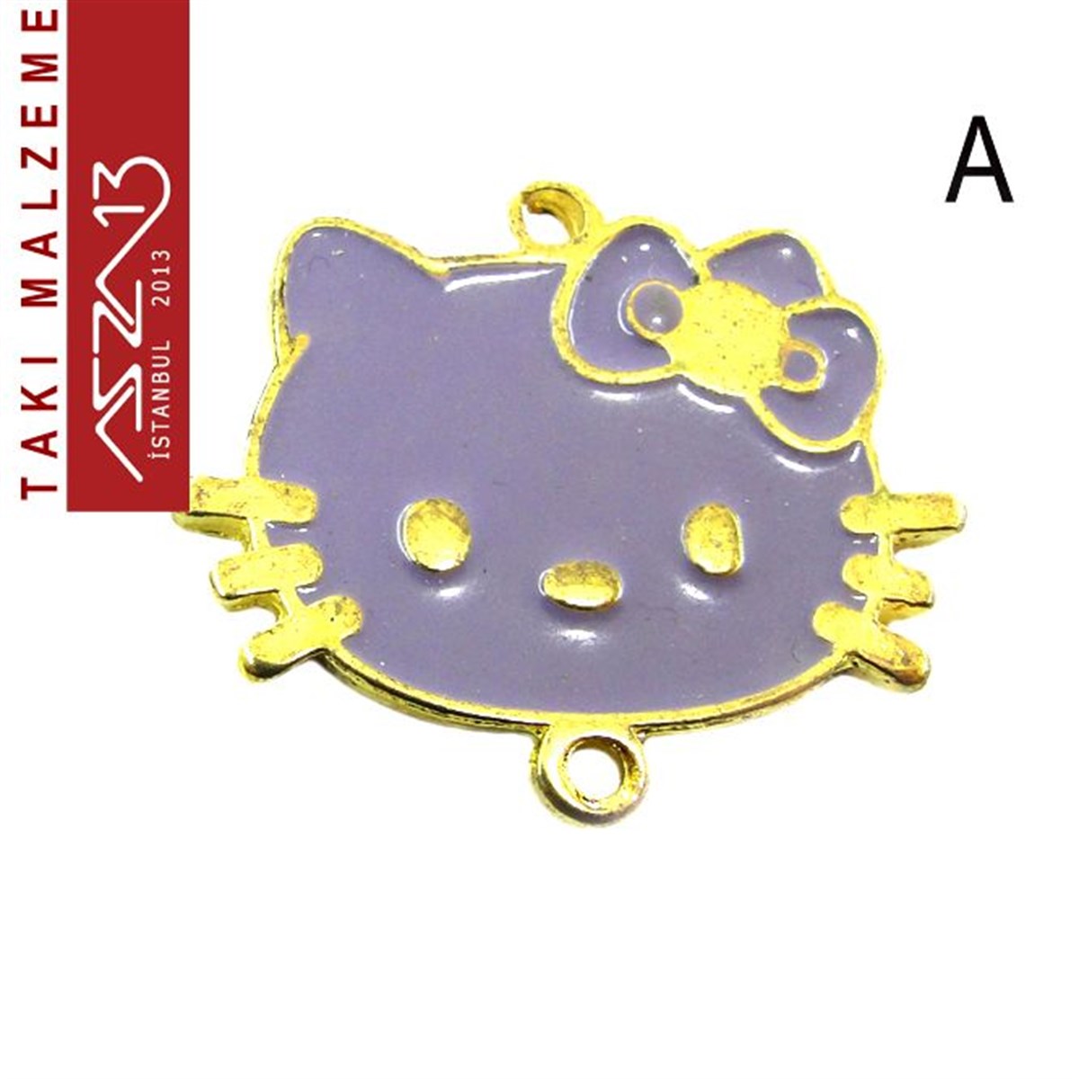 Hello Kitty, Yıldız ve Fatimanın Eli Figürlü Mineli Ara Malzeme / Paket İçeriği 1 Adet