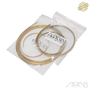 0,8 mm x 3,5 mm / 1 Metre Pirinç Şerit