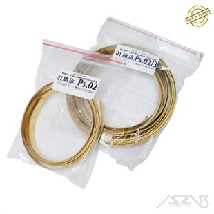 1,0 mm x 8,0 mm / 1 Metre Pirinç Şerit