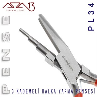 3 Kademeli Halka Yapma Pensesi