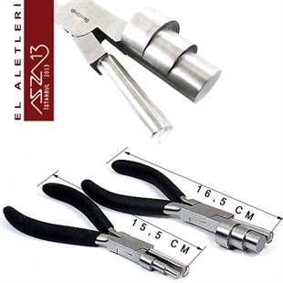 Kademeli 13,16 ve 20 mm Tel Kıvırma Pensesi