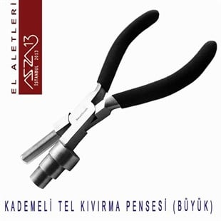 Kademeli 13,16 ve 20 mm Tel Kıvırma Pensesi