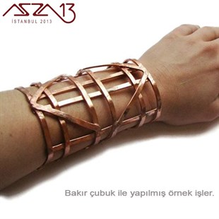 1,8 mm Çapında, 12 cm Uzunluğunda Bakır Çubuk / Paket İçeriği 5 Adet