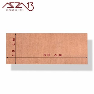 0,3 mm Bakır Levha (100 mm x 300 mm)