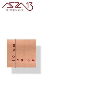 0,5 mm Bakır Levha (100 mm x 100 mm)