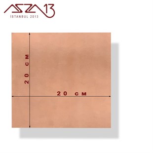 0,5mm Bakır Levha (200mm x 200mm)