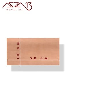 0,5mm Bakır Levha (100mm x 200mm)