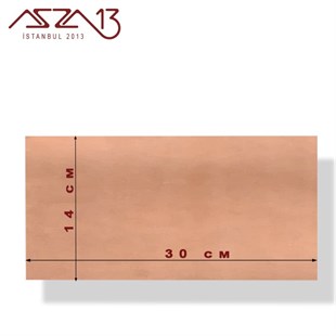 0,5mm Bakır Levha (140mm x 300mm)