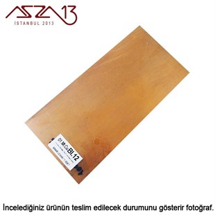 0,6mm Bakır Levha (100mm x 210mm)