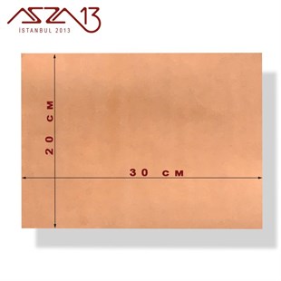 0,6mm Bakır Levha (200mm x 300mm)