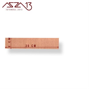 0,6 mm Bakır Şerit (20mm x 200mm)