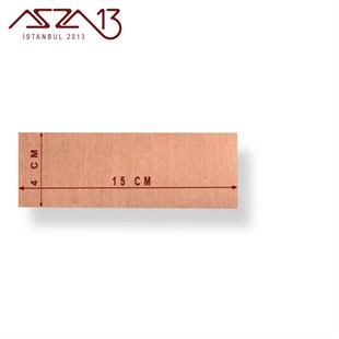 1,0 mm Bakır Şerit (40 mm x 150 mm)