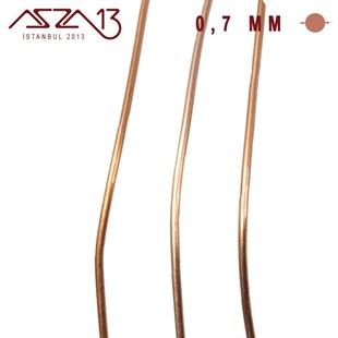 0.7 mm (700 Mikron) Bakır Tel / Paket İçeriği 10 m
