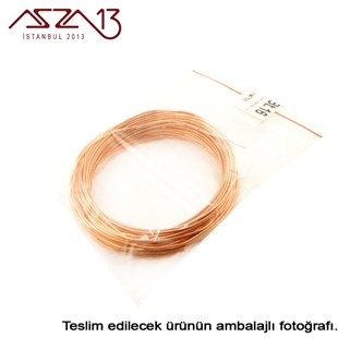 0.9 mm (900 Mikron) Bakır Tel / Paket İçeriği 10 m