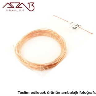 0.9 mm (900 Mikron) Bakır Tel / Paket İçeriği 5 m