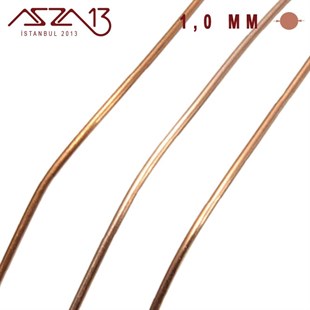 1.0 mm (1000 Mikron) Bakır Tel / Paket İçeriği 5 m