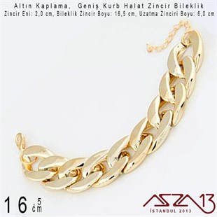 Altın Kaplama, Geniş Zincir Bileklik