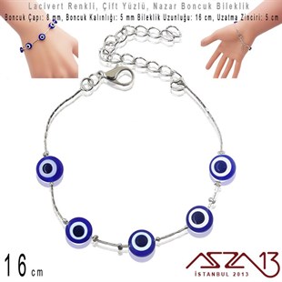 Royal Mavi Nazar Boncuk Bileklik