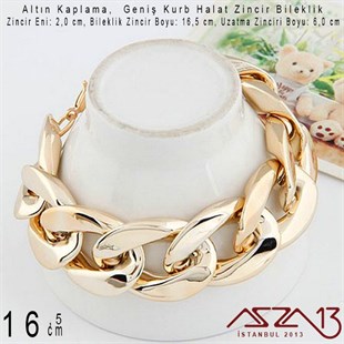 Altın Kaplama, Geniş Zincir Bileklik